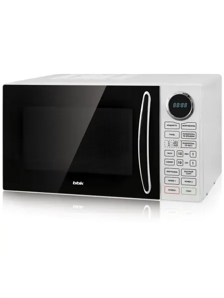 BBK Микроволновая печь - СВЧ 23 MWG-930 S BW чёрный белый