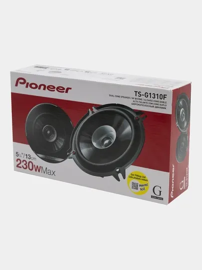 Автомобильные колонки Pioneer TS-G1310F 230W, акустическая система для авто