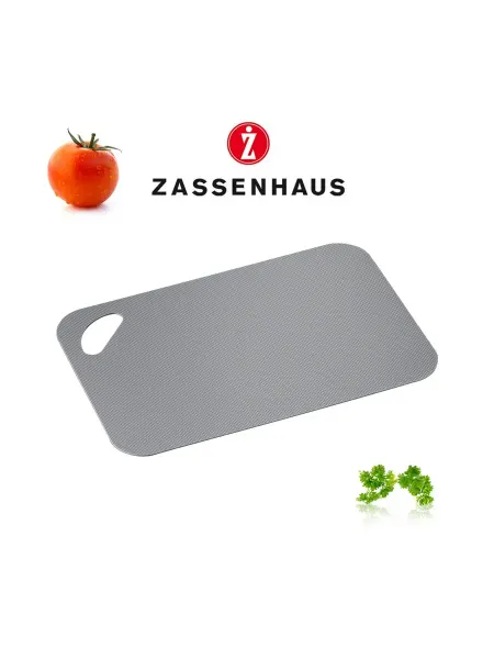 Zassenhaus Доска разделочная гибкая пластиковая, 29x19 см, серая 2 шт