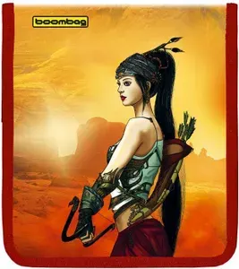 Портмоне для 24 CD дисков Boombag "Воины" BB-2441С, ламинат, с кольцами