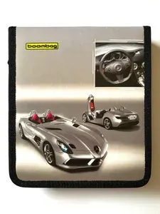 Портмоне для 24 CD дисков Boombag BB-2443C Mersedes CLR, ламинат, с металлическими кольцами