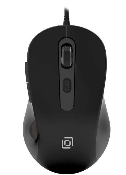 OKLICK Мышь Оклик 501MW черный оптич. 2400dpi беспров. USB