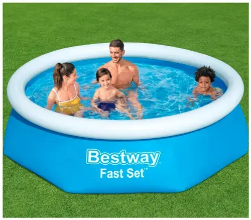 Bestway Бассейн детский надувной Fast Set 244х61см. арт. 57450