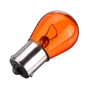 Лампа 24V PY21W (BAU15s) смещ, цоколь Желтая (Маяк)