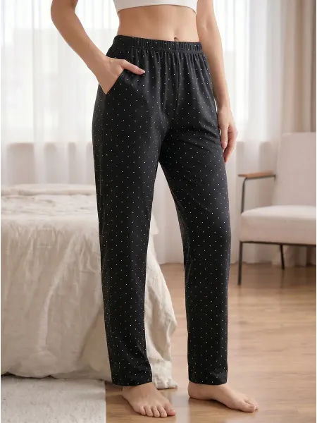 DINAR TEXTILE Брюки домашние хлопок на резинке больших размеров