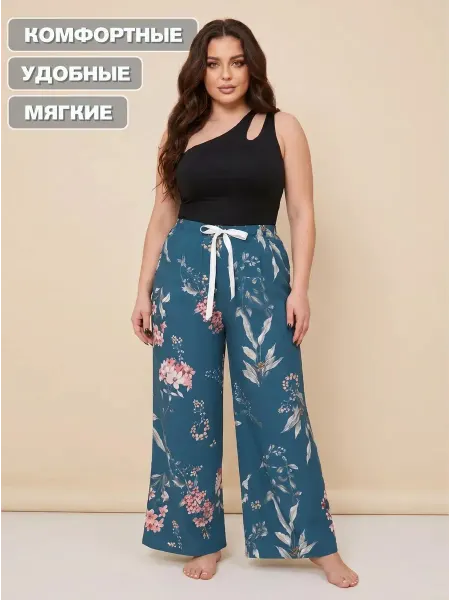 Брюки летние из штапеля
