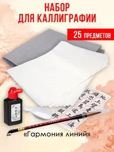 Набор для каллиграфии DMO "Гармония линий" (25 предметов)