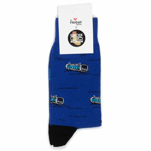 St. FridayНоски x Sock Club Moscow носки с рисунками Транспорт - Речные трамвайчики