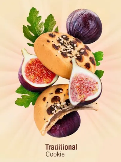 Печенье с Шоколадной начинкой, NADI, 250 г, сделано в Иране