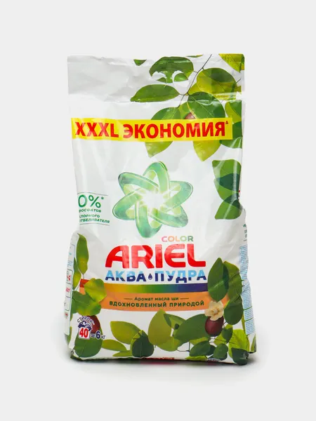 Стиральный порошок автомат, для цветного и белого белья, Ariel "Аромат масла ши", 6 кг