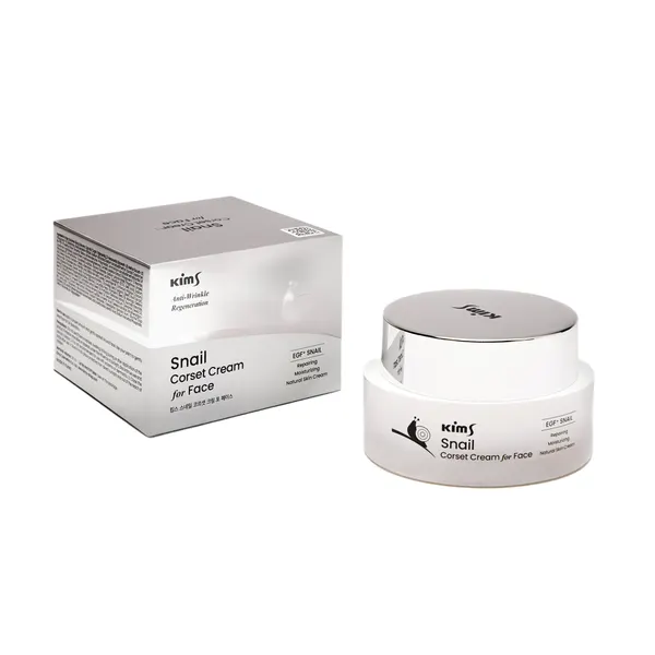 Kims Snail Corset Cream for Face Улиточный крем для лица, 50 мл