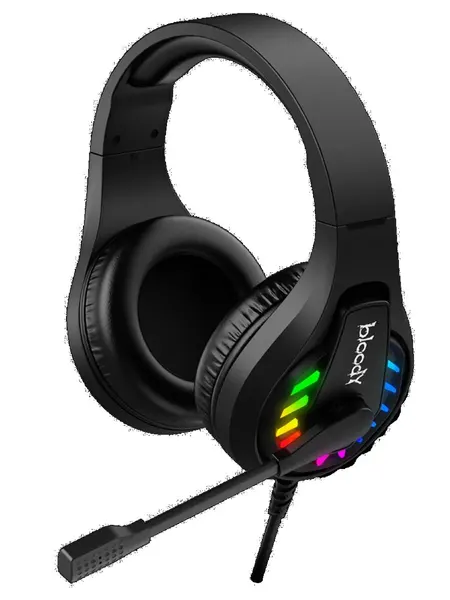 Наушники Bloody G230 черный 2м накладные USB (G230)