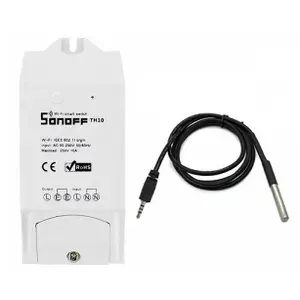 Sonoff TH10: Smart-переключатель с датчиком влажности управление по Wi-Fi