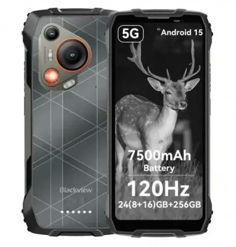 Blackview Смартфон BL7000 Ростест (EAC) 8/256 ГБ, Nano-SIM, черный, оранжевый