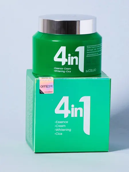 Dr. CELLIO Успокаивающий крем для лица с центеллой азиатской 70мл Dr. G50 4 IN 1 Dodo Cream Cica