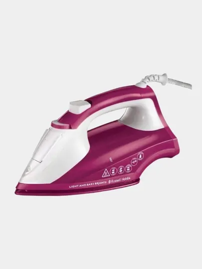 Утюг для одежды Russell Hoobs Light & Easy Brights Berry 26480-56, с керамической подошвой