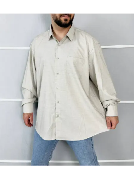 268STORE Рубашка классическая великан