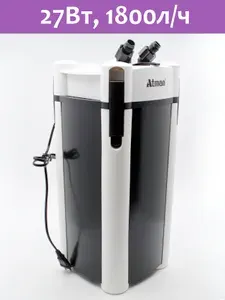 Atman AT-3339S внешний фильтр для аквариума 27Вт, 1800л/ч, до 600л