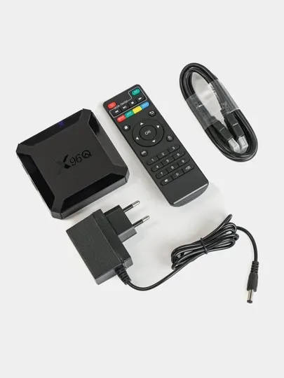 TV Box X96Q Android Smart TV 4K приставка 1/8ГБ и 2/16ГБ