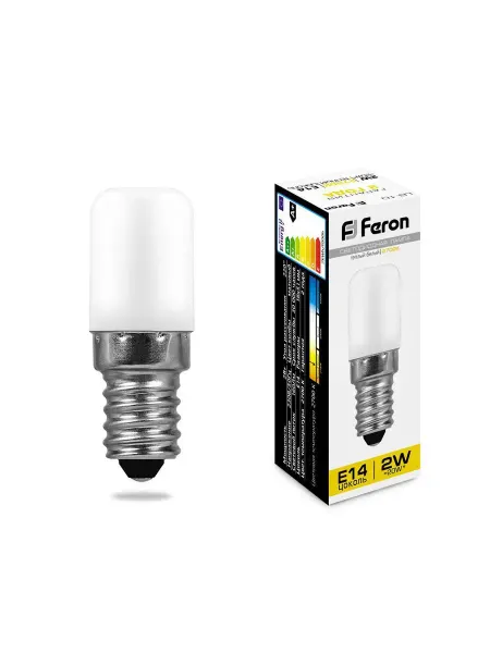 Feron Лампочка для холодильника светодиодная E14 2700К 2W