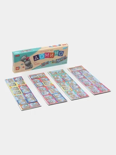 Настольная игра Hatber Домино MeToYou, 28 карточек