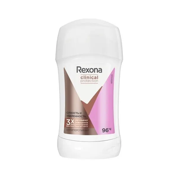 Дезодорант-стик Rexona Сухость и Уверенность, мужской, для тела, 40 мл