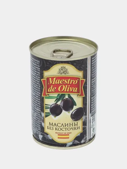 Маслины Maestro de Oliva без косточки, 280 г