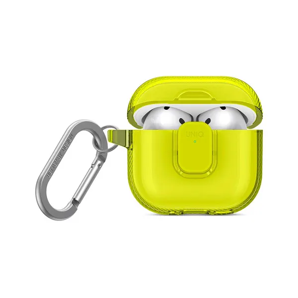 Чехол Uniq Glase Pro для Airpods 4 зеленый