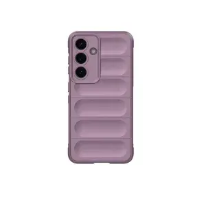 Противоударный чехол Flexible Case для Samsung Galaxy S25 FE зеленый