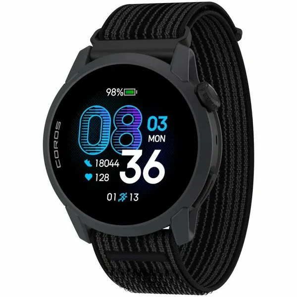 Умные спортивные часы Coros Pace 4 Black Nylon с AMOLED-экраном