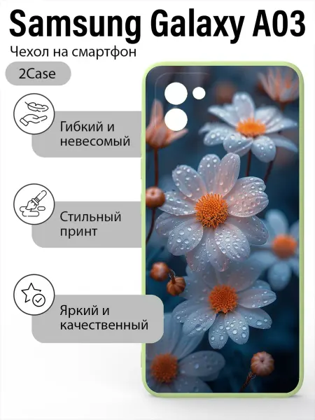 2Case Чехол с принтом Samsung Galaxy A03