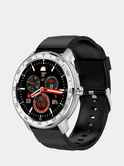 Умные часы 2E Alpha X Silver 2E-CWW30SL, 46 мм