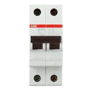 Автоматический выключатель ABB SH202L 2P 63А тип С 4,5 кА 380 В (10 шт.)