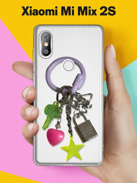 Xiaomi Чехол на Mi Mix 2S с принтом Брелок с подвесками
