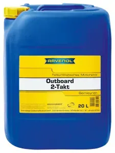 RAVENOL Outboardoel 2T Масло моторное, Полусинтетическое, 20 л