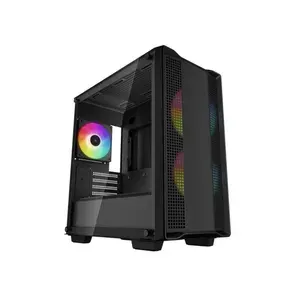 Deepcool R-CC360-BKAPM3-G-1 Компьютерный корпус CC360 ARGB (mATX, без БП, 2xUSB, с окном)