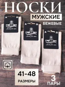 Носки САРТЭКС мужские Носки мужские, 3 пары