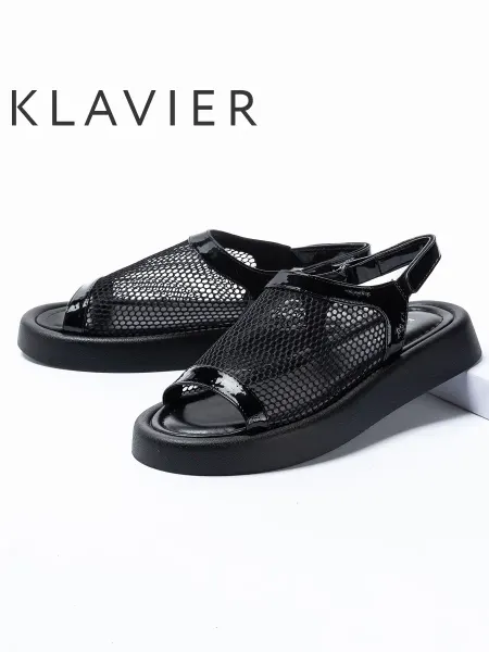 KLAVIER Босоножки сетка женские летние на платформе