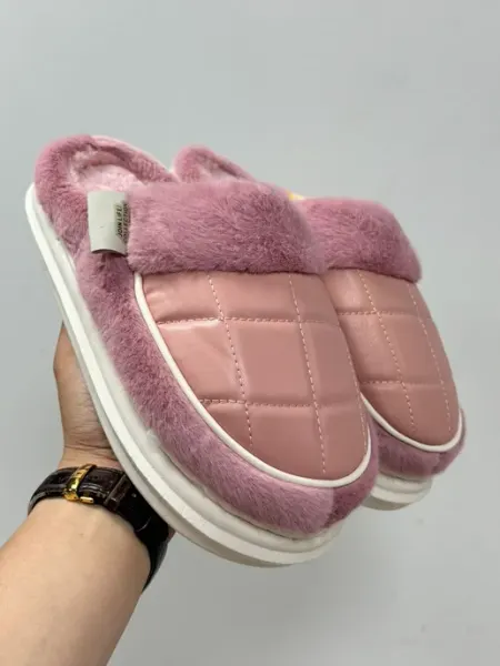 V&H ягкие тапочки домашние милые плюшевые теплые