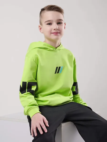 CLEVER WEAR Худи мальчик детское спортивное с капюшоном