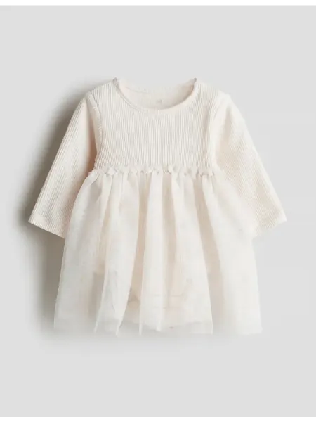 H&M Платье-боди хлопковое