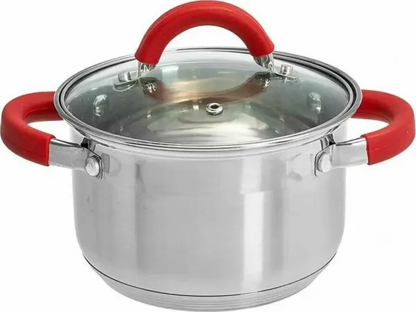 Webber Кастрюля 2,2 л серебристая BE-340 2