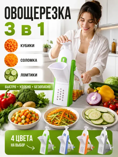 Овощерезка ручная вертикальная