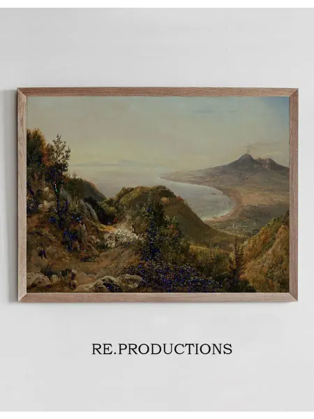 Re.productions Постер View from Pimonte - Johan Christian Dahl