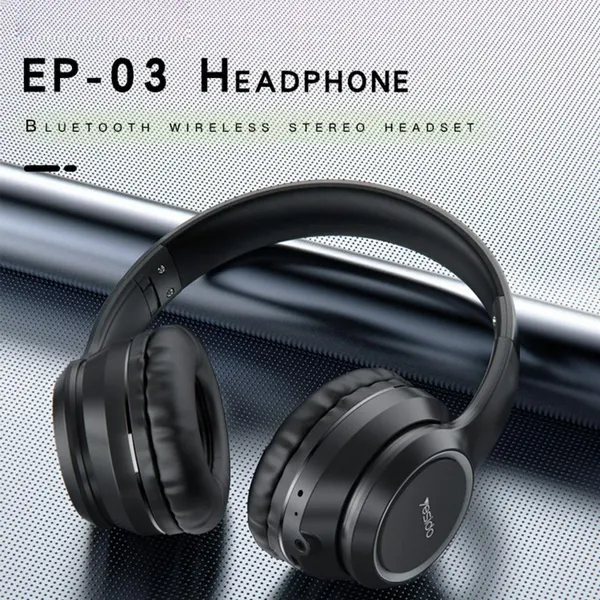 Наушники Yesido EP03 Bluetooth 5.0 – Складные Hi-Fi Стерео, с AUX и TF-картой, с микрофоном