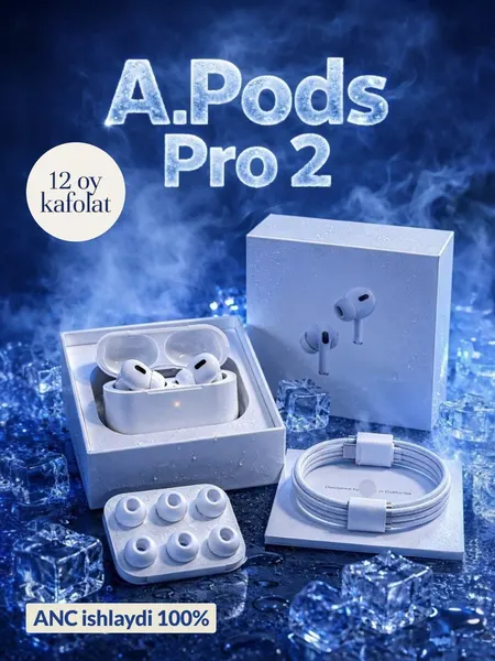 Premium AirPods Pro 2 Беспроводные наушники Подс про 2 наушник для Айфон и Andiroid