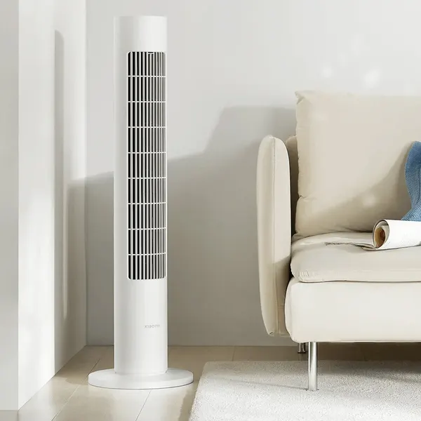 Колонный вентилятор Xiaomi Smart Tower Fan 2, с таймером, тихий, Управление Яндекс Алисой