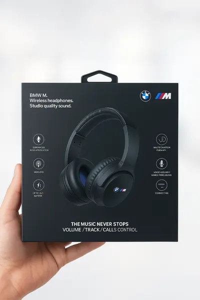 Наушники BMW BMBHMIAV27MBCTK , ENC , Bluetooth 5.3 , время работы до 30 часов , защита IPX4 от брызг и пота , 300 mAh