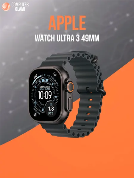 Смарт-часы Apple Watch Ultra 3 49mm Black (Titanium, GPS+Cellular)