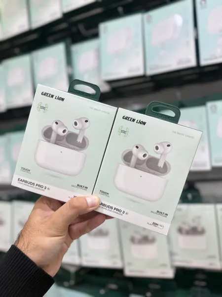 Green Lion Earbuds Pro 3 ENC — беспроводные наушники с микрофоном, сенсорным управлением, стереозвуком ENC